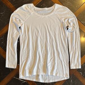 lululemon athletica White Long Sleeve Tee